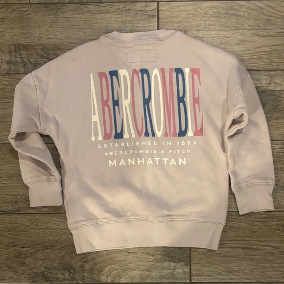 Abercrombie Kids Light Pink Sweatshirt - Picture 2 of 2
